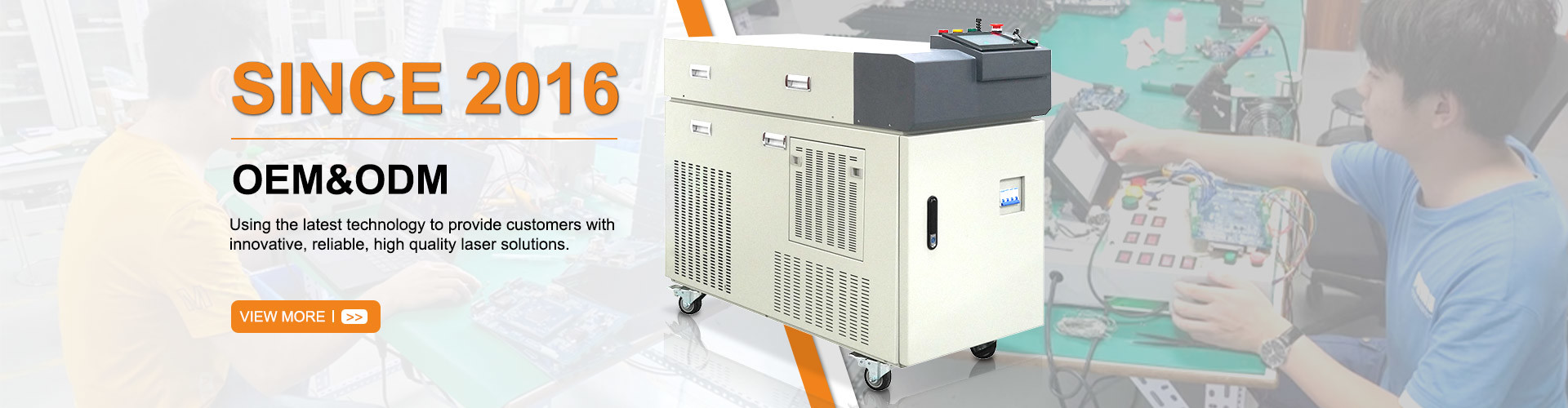 qualidade Máquina de solda a laser industrial fábrica