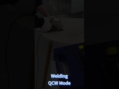 Máquina portátil 3-em-1 com diferentes modos de solda, limpeza e corte