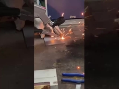 Máquina de solda a laser portátil para solda de aço inoxidável / aço e alumínio