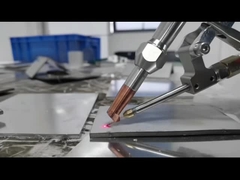 Máquina de soldadura a laser de motor único, leve e portátil