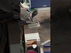 Máquina de soldadura a laser de motor único portátil de 1500W com penetração total de aço inoxidável de 4 mm