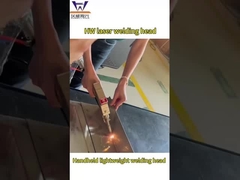 Máquina de solda a laser de motor único portátil de 2000W para solda de alumínio e aço carbono