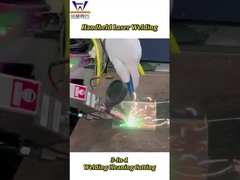 Máquina portátil de soldagem a laser 3 em 1 para corte de soldagem e limpeza de soldagem