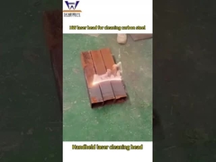 Máquina de limpeza a laser portátil com tamanho de feixe de limpeza a laser de 0-300 mm para aço carbono