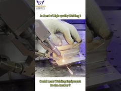 Máquina de solda a laser de oscilação única leve e portátil para solda de alumínio de 4 mm