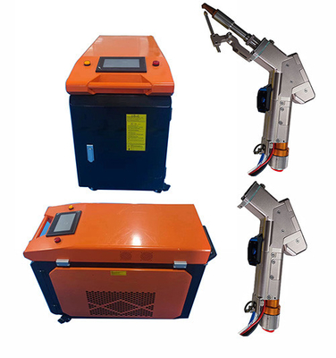 Multipurpose integra cabeça de soldagem a laser portátil para limpeza de corte