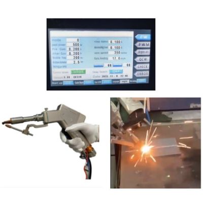 Bom preço. Máquina de solda a laser de motor único portátil de alimentação por fio duplo Soldar aço inoxidável 4 mm on-line