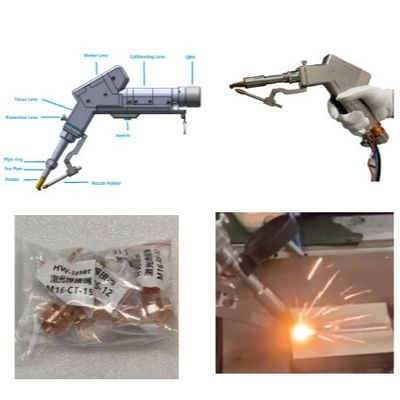 Bom preço. Máquina de solda a laser de mão inteligente para aço carbono / aço inoxidável e alumínio on-line