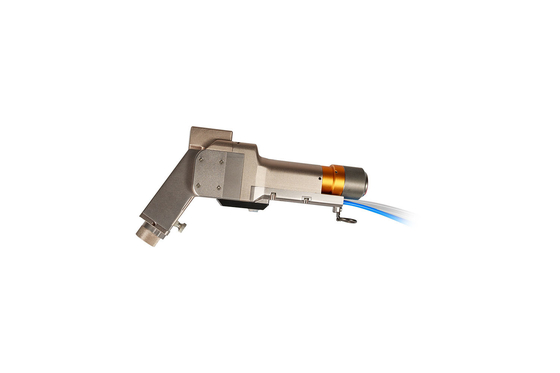Arma de cabeça de limpeza a laser de motor duplo para potência a laser de 1 kW a 2 kW