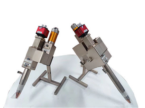 Cabeça de solda a laser de fibra industrial de 1000w para solda a laser robótica