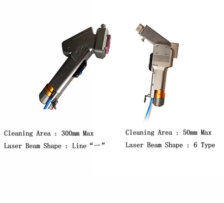 Bom preço. Cabeça de limpeza a laser portátil, pistola de remoção de ferrugem a laser para remoção de manchas de tinta on-line