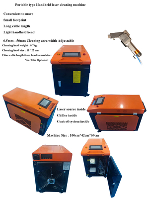 Bom preço. Mini pistola laser portátil para remoção de ferrugem 1500w on-line