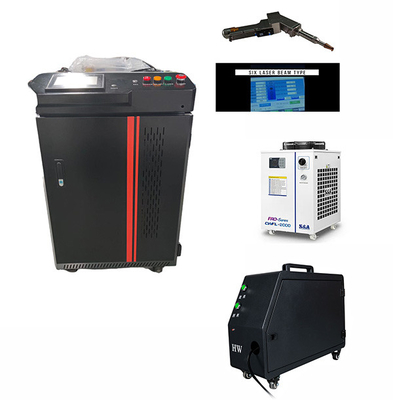 Bom preço. Máquina de soldadura de metal portátil de pequeno porte de 2000w com motor duplo on-line