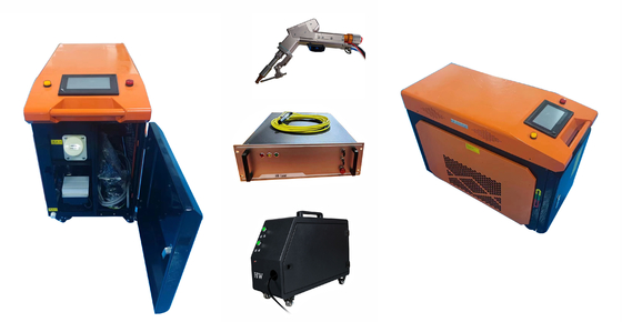 Bom preço. Máquina de solda a laser portátil de alta velocidade, pequenas soldadoras a laser portáteis 1500w on-line