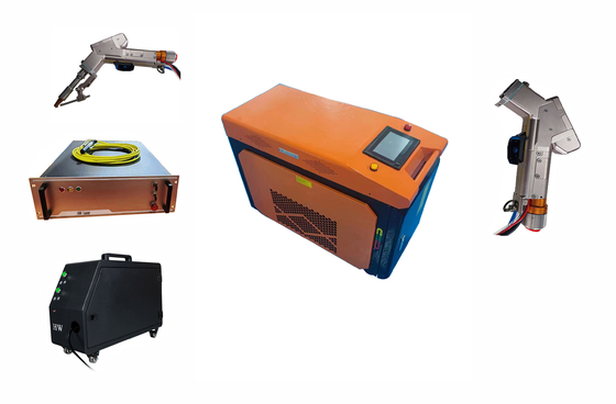 Bom preço. 3 em 1 Máquina de Soldadura a Laser de Mão Industrial Multifuncional on-line