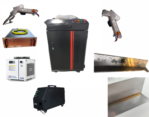 Bom preço. Máquina portátil de soldagem a laser de 2 kW on-line