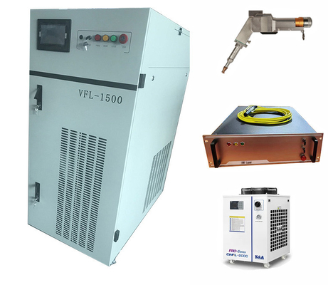 Bom preço. Máquina de solda a laser portátil Wobble, Soldadora a laser de 2 kW com motor duplo on-line