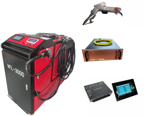 Bom preço. Máquina de soldadura de metal a laser portátil de motor único Refrigeração por água on-line