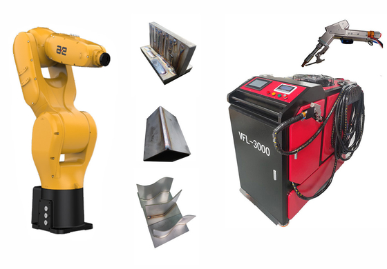 Bom preço. Máquina de soldadura a laser de metal de 3000W com controle PLC do sistema digital de tela sensível ao toque on-line