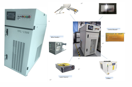 Bom preço. Máquina de Soldadura a Laser de Metal de 2000w Portátil para Soldadura de Alumínio Sus on-line