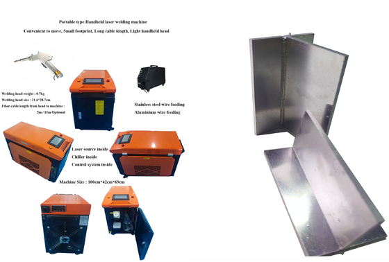 Bom preço. Máquina de soldadura a laser portátil de 1500 Watt para cozinha Soldadura de portas e janelas on-line