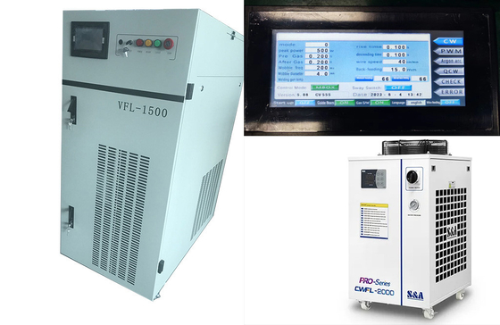 Bom preço. Máquina de Soldadura a Laser portátil de 3000w Refrigeração de Água para Industrial on-line