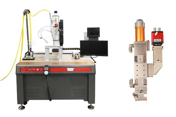 Bom preço. 1500w 2000w Máquina automática de soldagem a laser, soldagem a laser wobble, resfriamento por água on-line