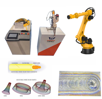 Bom preço. Máquina de soldadura a laser de alumínio com feixe de modo ajustável de alta velocidade 6000w on-line
