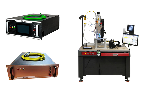 Bom preço. Máquina de solda a laser de alumínio de 4000w híbrida com laser de fibra de diodo on-line