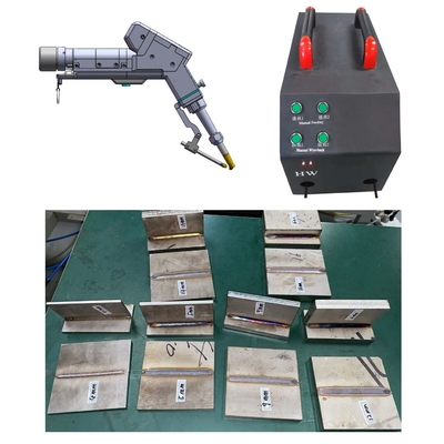 Bom preço. Máquina de solda a laser de motor único de fibra portátil para aço / aço inoxidável e alumínio on-line