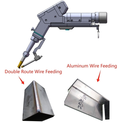 Bom preço. Máquina de soldadura portátil de 2000W com laser de resfriamento do vento para soldar diferentes materiais on-line