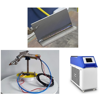 Máquina de soldar portátil com laser de resfriamento por água para soldar diferentes materiais