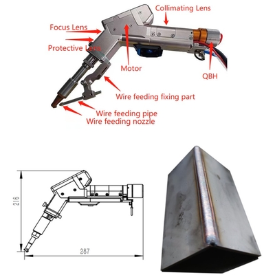 Bom preço. Máquina de solda manual avançada com comprimento de foco padrão ajustável de 60 e 150 mm on-line