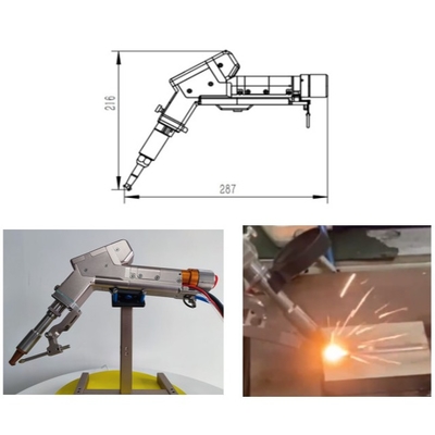 Bom preço. Máquina de solda a laser de motor único leve e portátil para solda de alumínio de 4 mm on-line