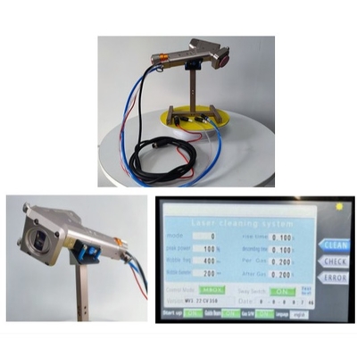 Bom preço. Máquina de limpeza a laser de motor único portátil de 2000W para limpeza de aço fino de carbono on-line