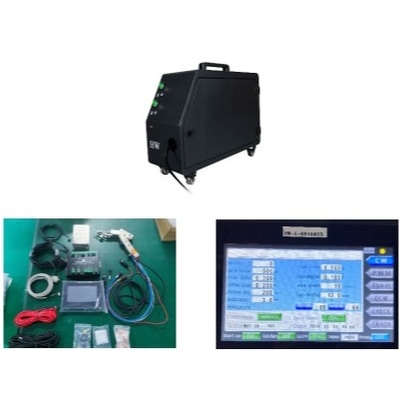 2000W Máquina portátil de soldagem a laser Operação portátil Alcançar belas soldas