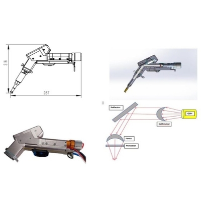 Bom preço. Soldador Laser Portátil Três em Um, Máquina de Soldagem, Limpeza e Corte a Laser Portátil 3 em 1 on-line