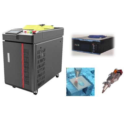 Bom preço. Máquina de soldadura híbrida de laser azul de 1000W virada com precisão para soldadura de cobre on-line